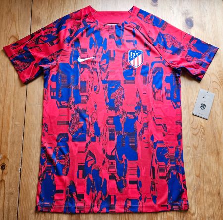 Atlético Madrid Trainings-Shirt NEU Nike Gr M Spanien Trikot