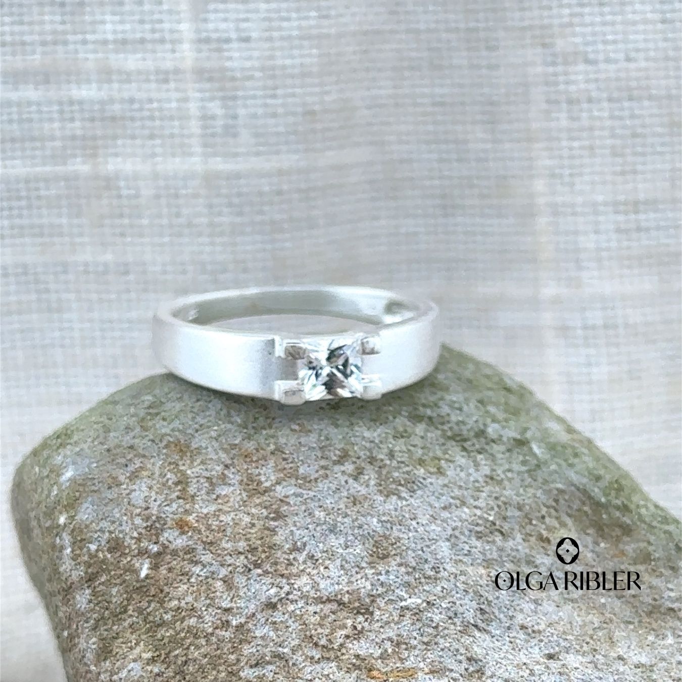 Olga Ribler Ringe: Silberring mit Topas, Gr. 52 – Neu (gemäss Beschreibung) aus Luzern von MonikaS03