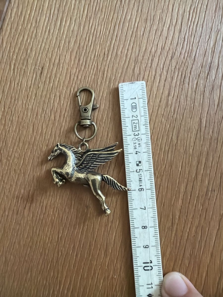 Schlüsselanhänger & - bänder: Pegasus Pferd Schlüsselanhänger Messing – Neu (gemäss Beschreibung) aus Zürich von joyfulgrace 2