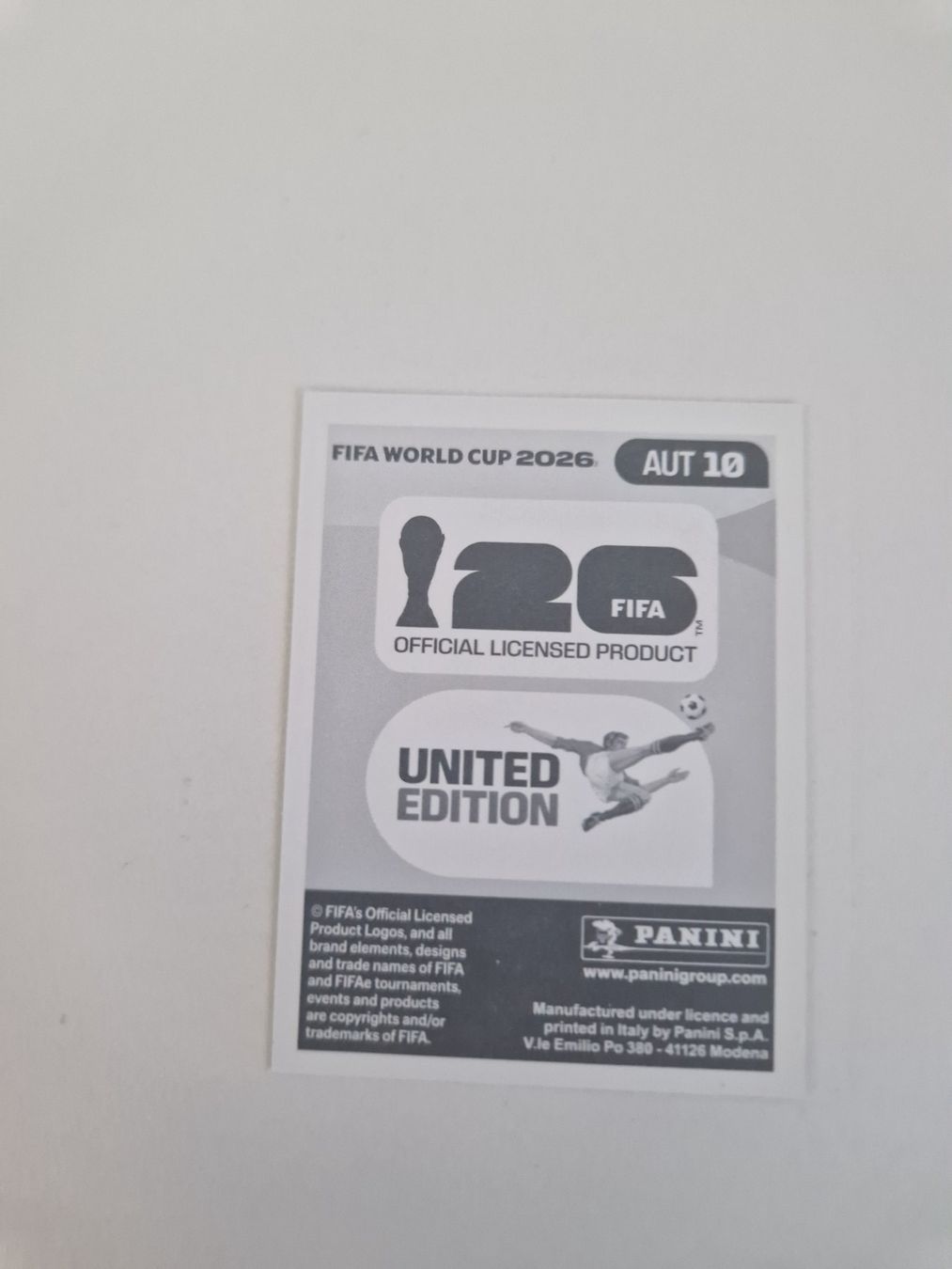 Panini Sammelbilder & Trading cards: Panini Sticker AUT10 – Neu (gemäss Beschreibung) aus Stüsslingen von white_angel86 1