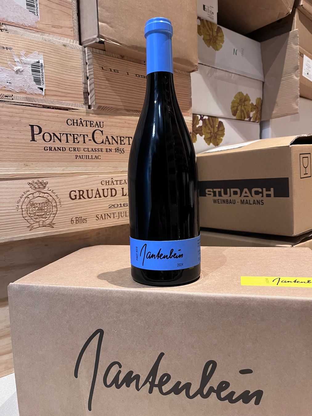 Wein: Gantenbein Pinot Noir 2024 – Neu und originalverpackt aus Liestal von Rockthat
