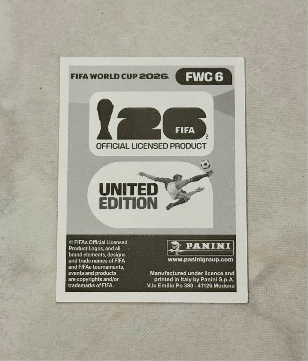 Panini Sammelbilder & Trading cards: Panini WM 2026!!! FWC 6 – Neu (gemäss Beschreibung) aus Oberentfelden von NunoLouro 1