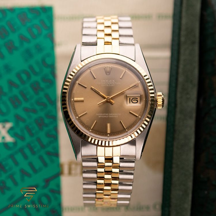 Rolex Orologi: Rolex Datejust 36/1601/1975/Serv' 2024/Ghost Sigma/ Full Set – Usato da Luzern venduto da PrimeSwissTime 2