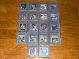 18 x Nintendo Game Boy Spiele / Module