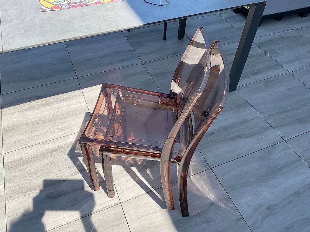 Chaises: Six chaises en Polycarbonate – D'occasion à prêles par lisihubi 1