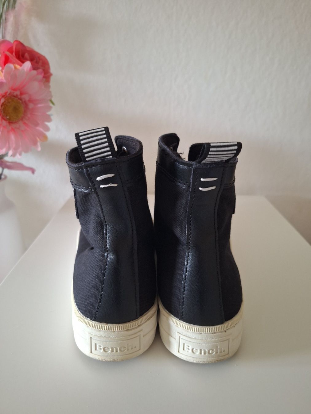 Bench Scarpe da donna: Bench High-Top Sneaker schwarz Grösse 38 – Usato da Worb venduto da nfsolutions 2