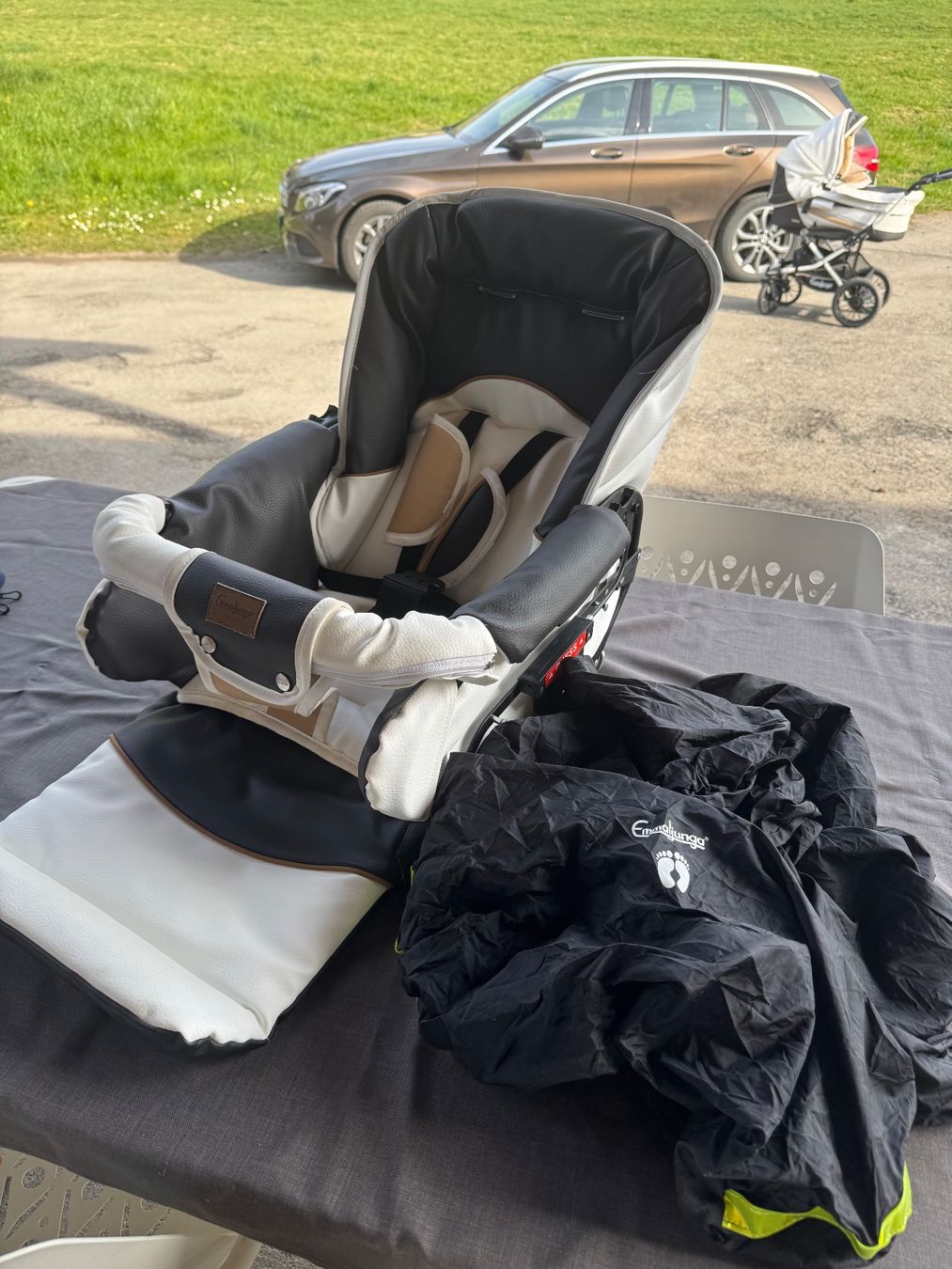 Emmaljunga Carrozzine: Emmaljunga kombikinderwagen Leder – Usato da Dürrenäsch venduto da 1kirs 6