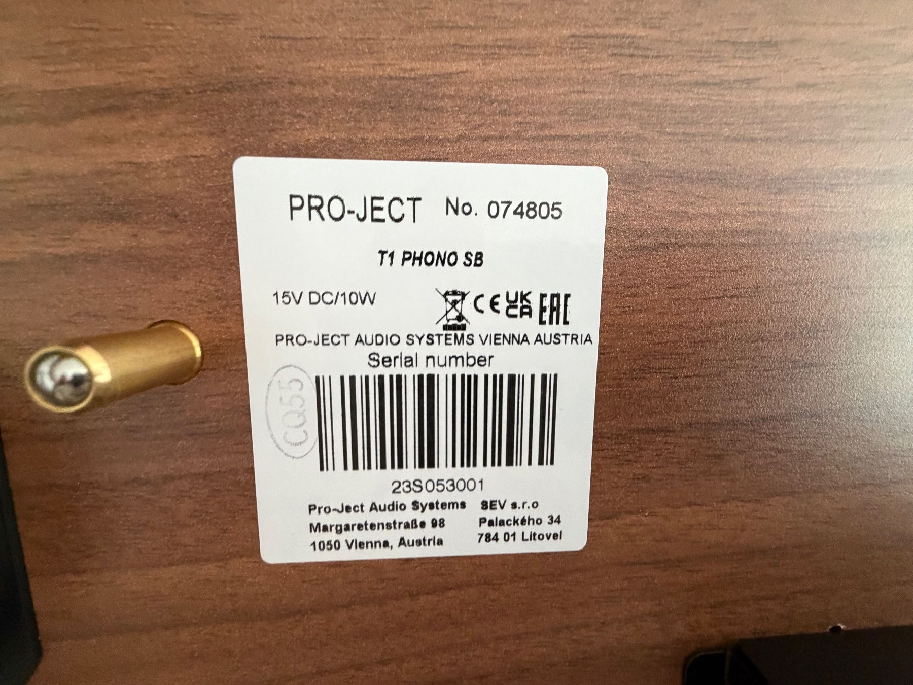 Pro-ject Giradischi: Plattenspieler Pro-Ject T1 SB – Usato da Eschlikon TG venduto da Dfasler_1 2