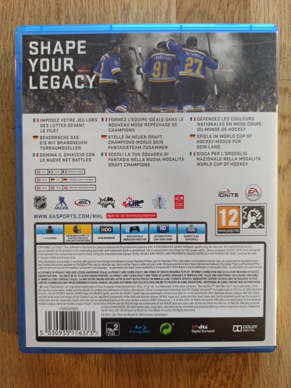 Giochi: NHL 17 PS4 / PS5 – Usato da Oberweningen venduto da mar_87mx 1