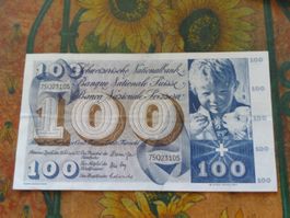 SUISSE  100  Francs  1971  (3105)  Billet