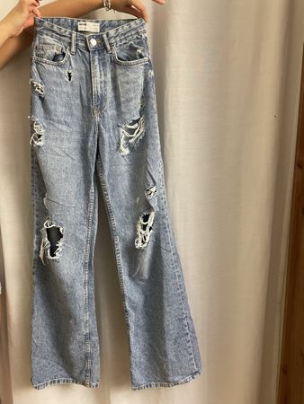 Denim Bershka Wide Leg 32