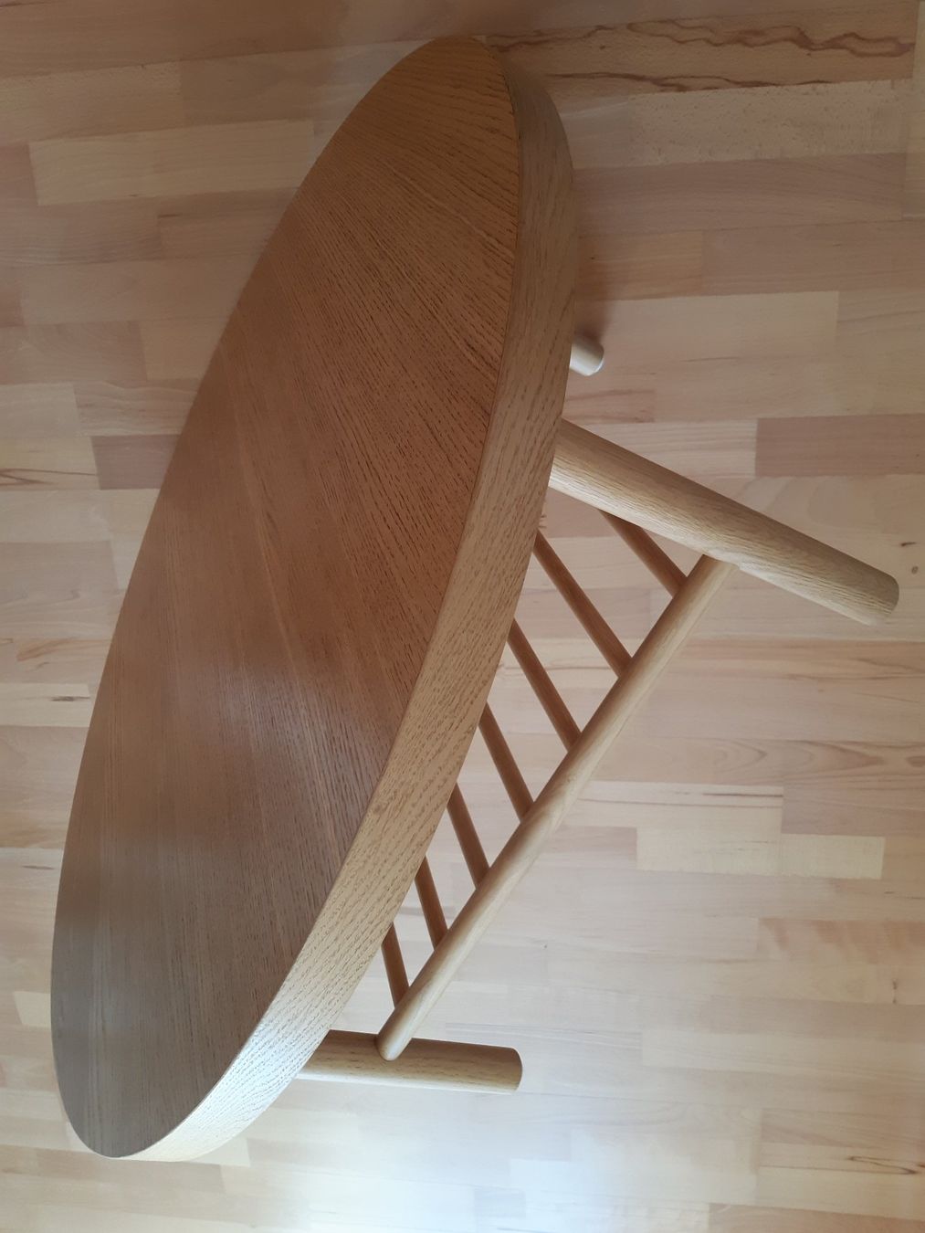 Ikea Tavoli: Table basse, plaqué chène, 90cm, IKEA Listerby – Usato da La Chaux-de-Fonds venduto da antje25 1