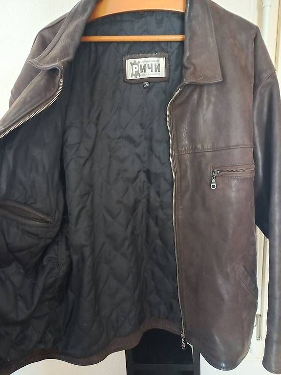 Giacche: Echte Lederjacke RICHI Gr. XXL, braun – Usato da Wattwil venduto da DKgo 1
