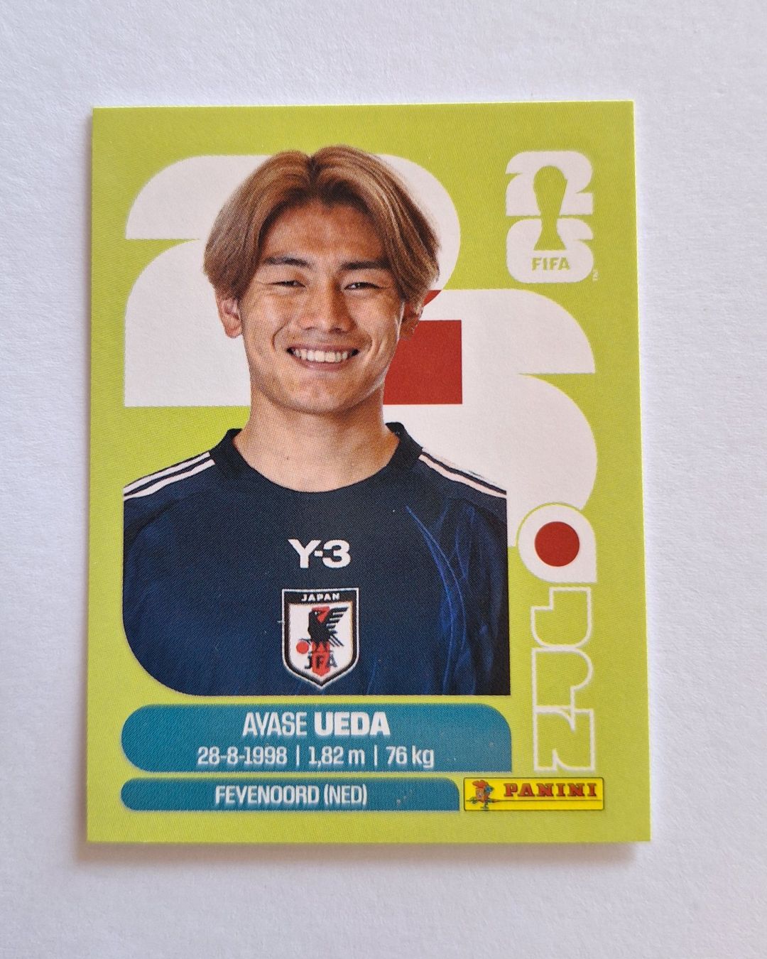 Panini Carte collezionabili: Panini Ayase Ueda JPN 20 – Nuovo (secondo la descrizione) da Romanens venduto da Crocette