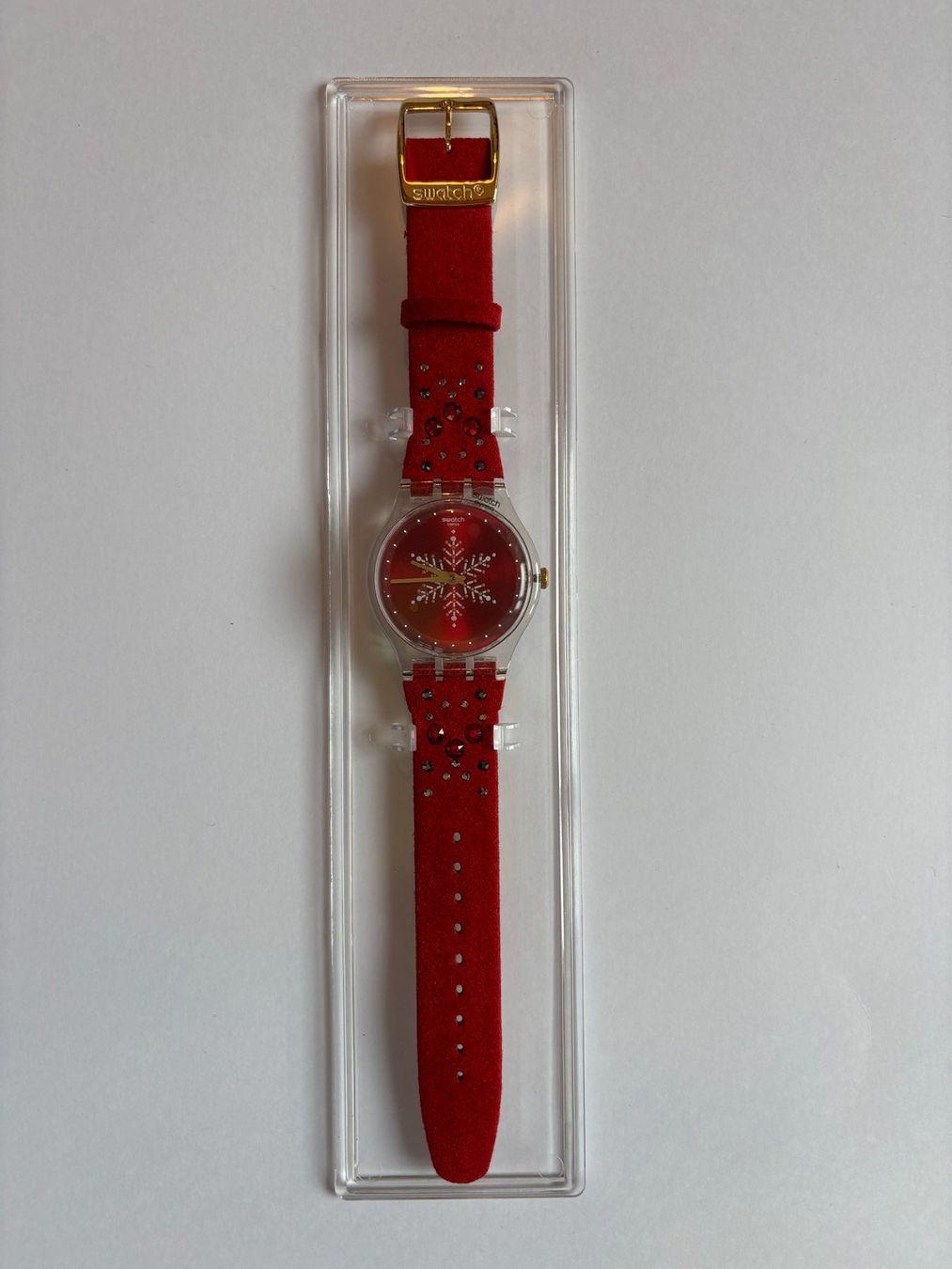 Swatch Orologi: Swatch Christmas Special Shinebright 2018 – Nuovo e nell'imballaggio originale da Zürich venduto da Phanie