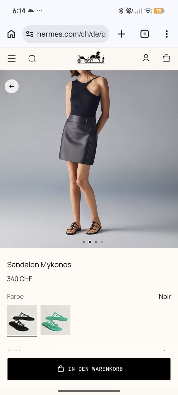 Hermès Scarpe da donna: HERMÈS MYKONOS SANDALEN – Nuovo (secondo la descrizione) da Erlenbach ZH venduto da nlh 5