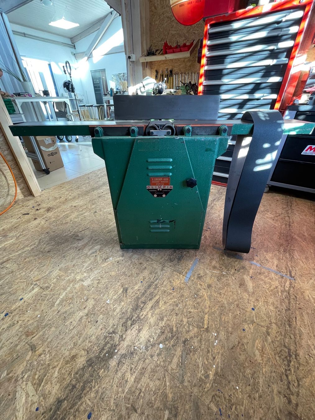 Schleifen & Polieren: Bandschleifmaschine  Olimpia 400 V – Gebraucht aus Luzern von Halminator 1