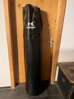Hammer Boxsack schwarz, gut erhalten, für Home-Gyms