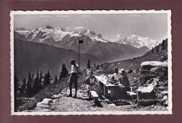 LA CREUSAZ sur Salvan - Chaîne du Mont-Blanc - Animé