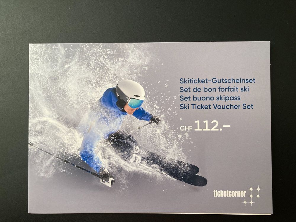 Skiticket-Gutscheinset | Kaufen Auf Ricardo