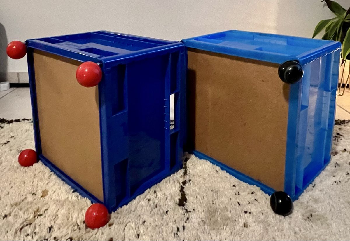 Ikea Contenitori & Simili: 2er Set Ikea Vintage Rollboxen – Usato da Hunzenschwil venduto da Madachica 5