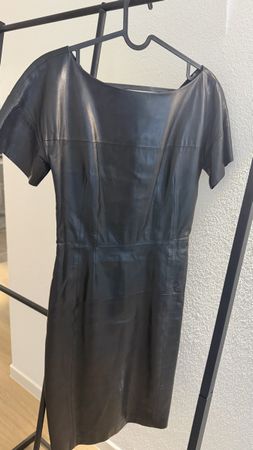 Gucci Lederkleid, Grösse IT 40