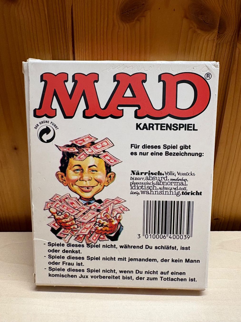 Parker Spiele: MAD Kartenspiel von Parker – Gebraucht aus Rümligen von Sibill 1