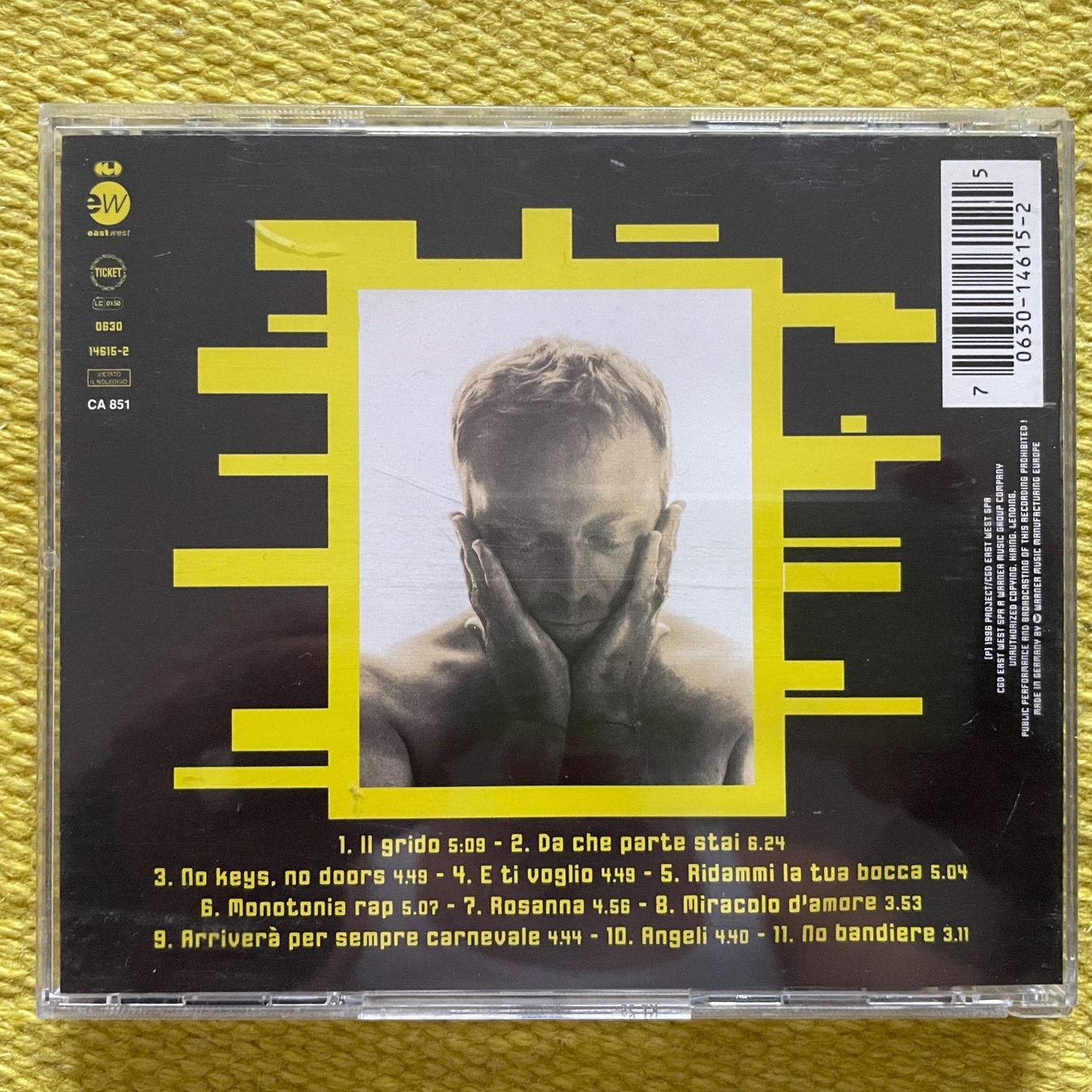 CD: UMBERTO TOZZI-IL GRIDO – Usato da Rorschacherberg venduto da CD-Roli 1