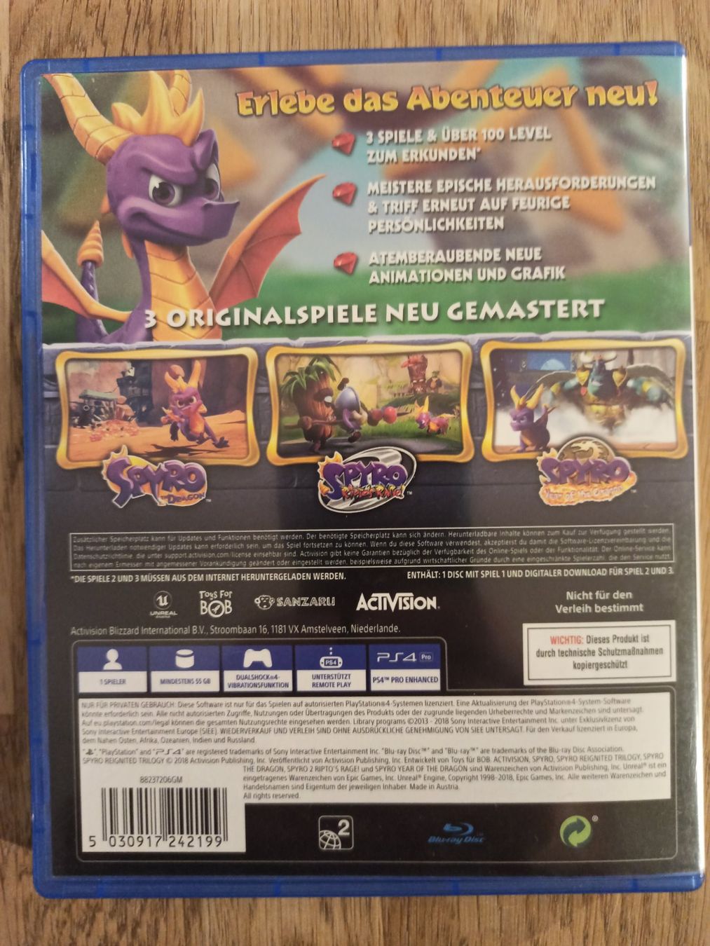 Giochi: Spyro Reignited Trilogy PS4 / PS5 – Usato da Oberweningen venduto da mar_87mx 1