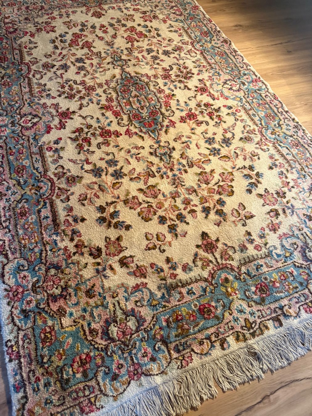 Teppiche: Orientalischer alter persischer Teppich (Kerman) – Gebraucht aus Höri von ato_7v9f 3