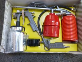 Druckluft-Zubehör-Set offensichtlich neu, ungeprüft