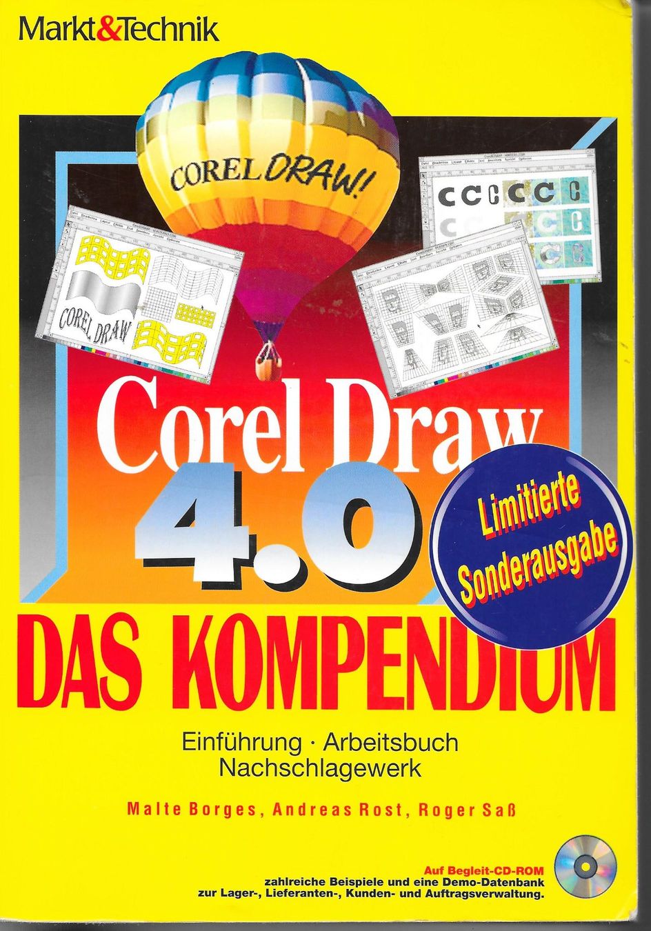 Bücher: Corel Draw 4 und Kompendiumg Corel Draw 4 – Gebraucht aus Lausanne von jag_sj6f