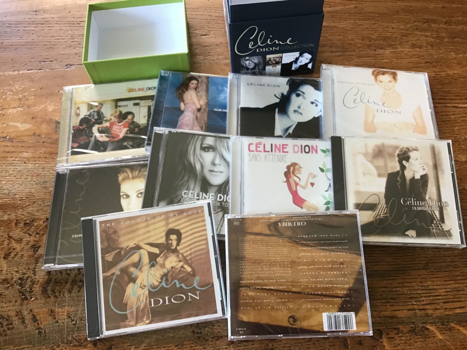 CDs: Rare coffret 10 CD Céline Dion – Neuf (Voir description) à Fully par Ruby97 2
