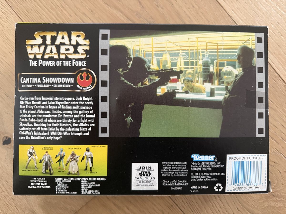 Star Wars Statuette: STAR WARS, POTF, Cantina Showdown, ovp – Nuovo e nell'imballaggio originale da Horn venduto da HanSolo. 1