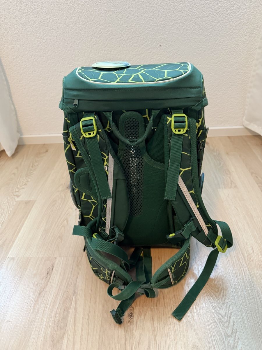 Ergobag Borse & Zaini: Ergobag cubo school backpack, green dino, with rain cover – Usato da Volketswil venduto da mit_wcb7 3