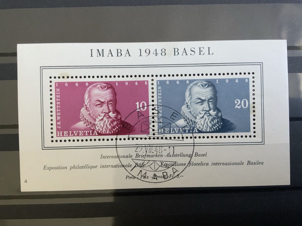 Tutti i francobolli: Briefmarken Blockausgabe – Usato da Binningen venduto da chr_cr5n