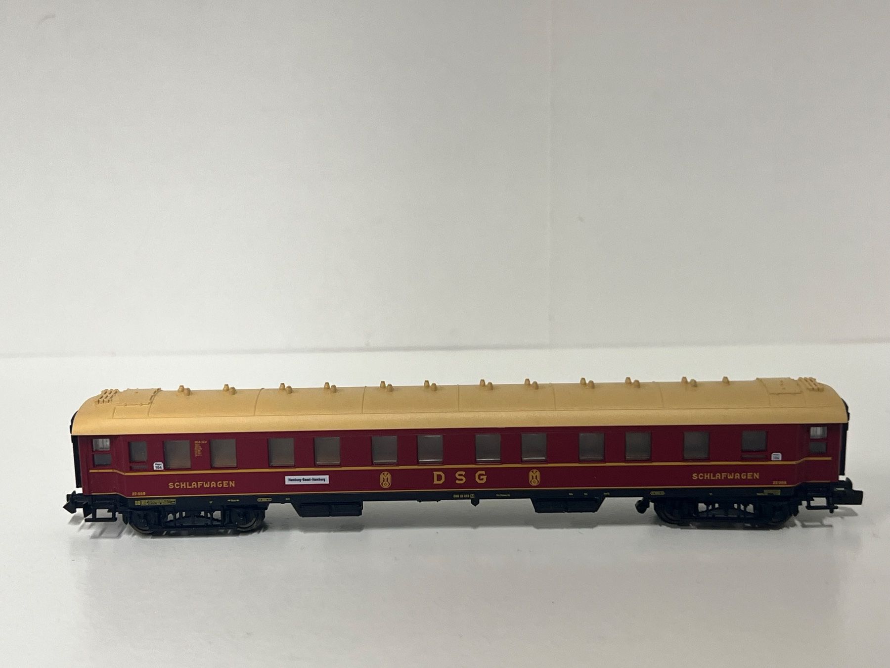 Fleischmann Modellini di ferrovie: SPUR N Fleischmann DSG – Usato da Geroldswil venduto da TopTrain54