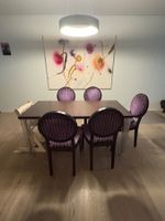Designer-Esstisch (Kartell TopTop) mit 6 Stühlen