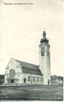 Flawil SG Evangelische Kirche 1911 sehr gut erhalten