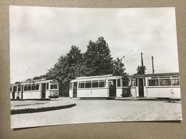 AK DDR 90 Jahre Strassenbahn Frankfurt Oder