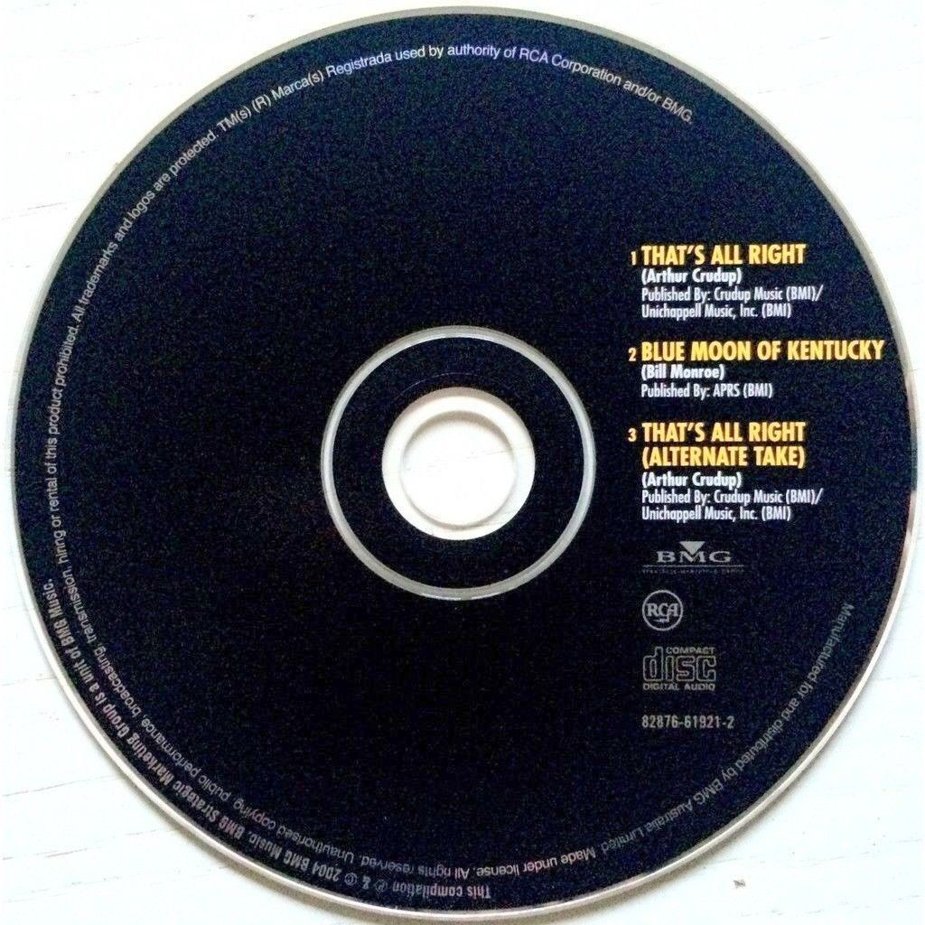 CD: ELVIS PRESLEY - THAT'S ALL RIGHT – Usato da Bottens venduto da hotter-than-hell 2