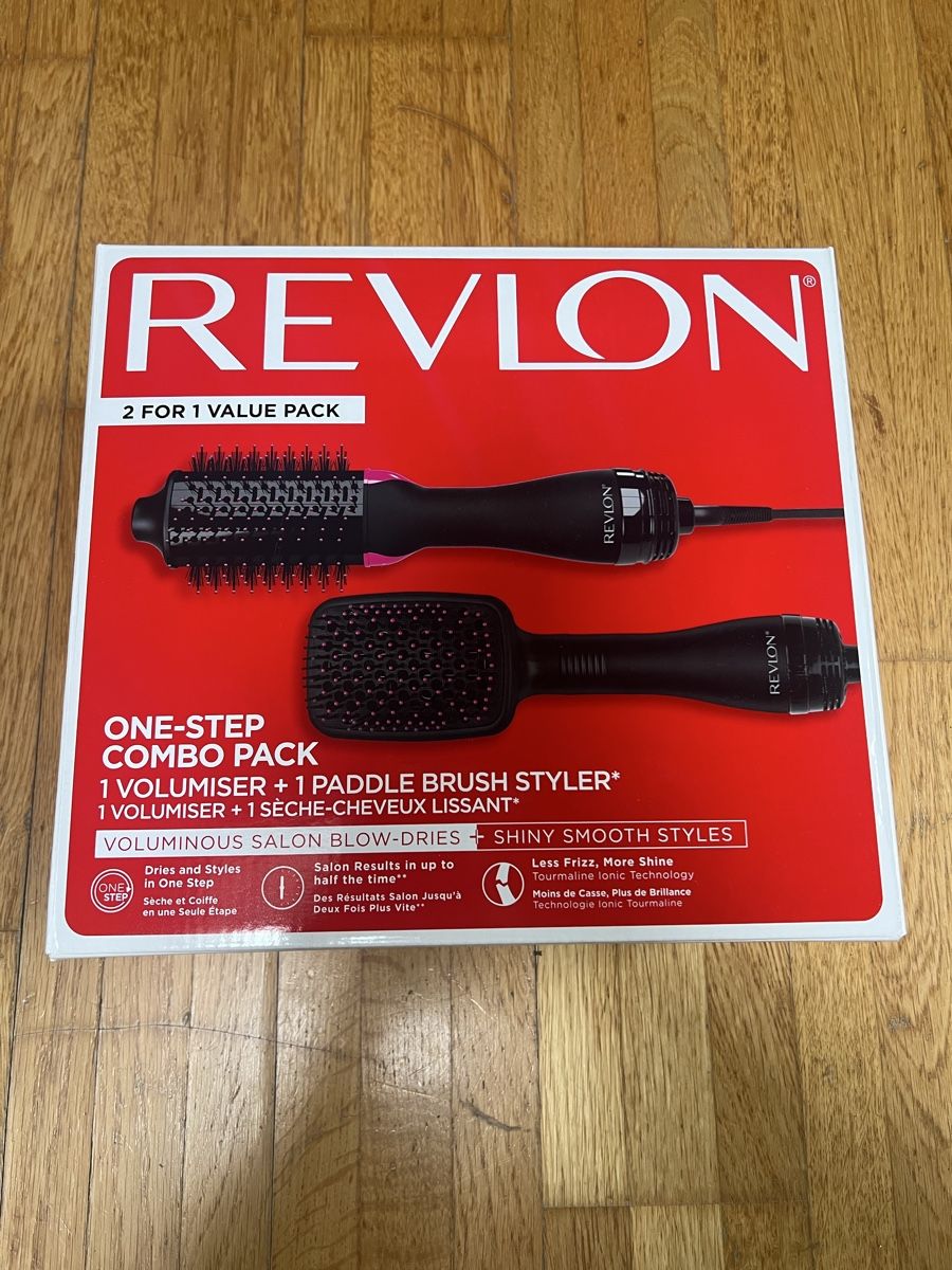 Revlon Asciugacapelli: Revlon Warmluftbürste one step combo pack – Nuovo (secondo la descrizione) da Mosnang venduto da prodigy1879