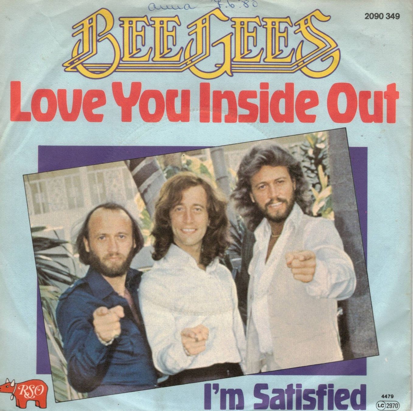 Dischi in vinile: Single7  Bee Gees  --  Love you inside out – Usato da Rheinau venduto da thealbum