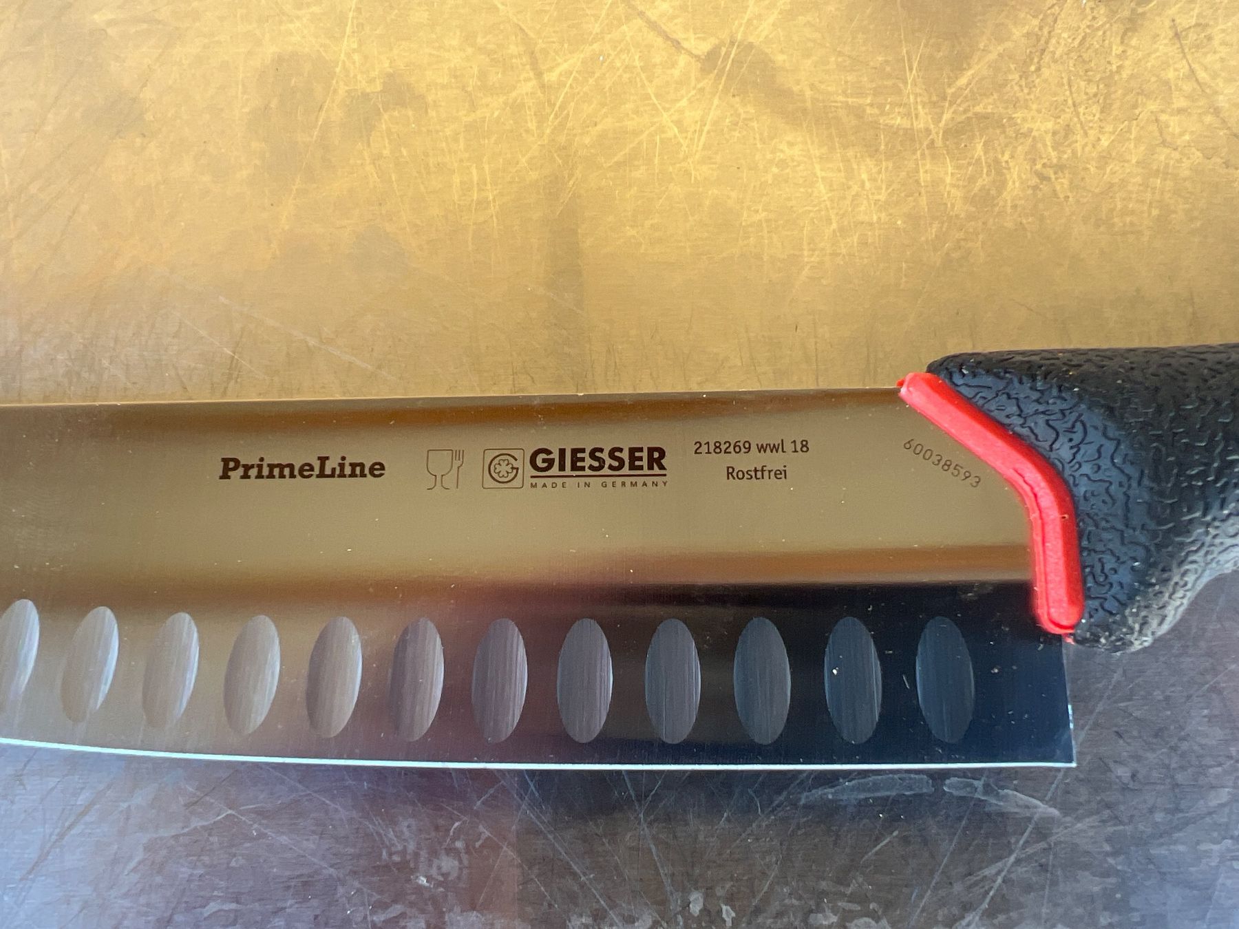 Coltelli da cucina: Santoku Messer 18 cm Giesser Prime Line – Nuovo e nell'imballaggio originale da Gossau SG venduto da Sombat 4