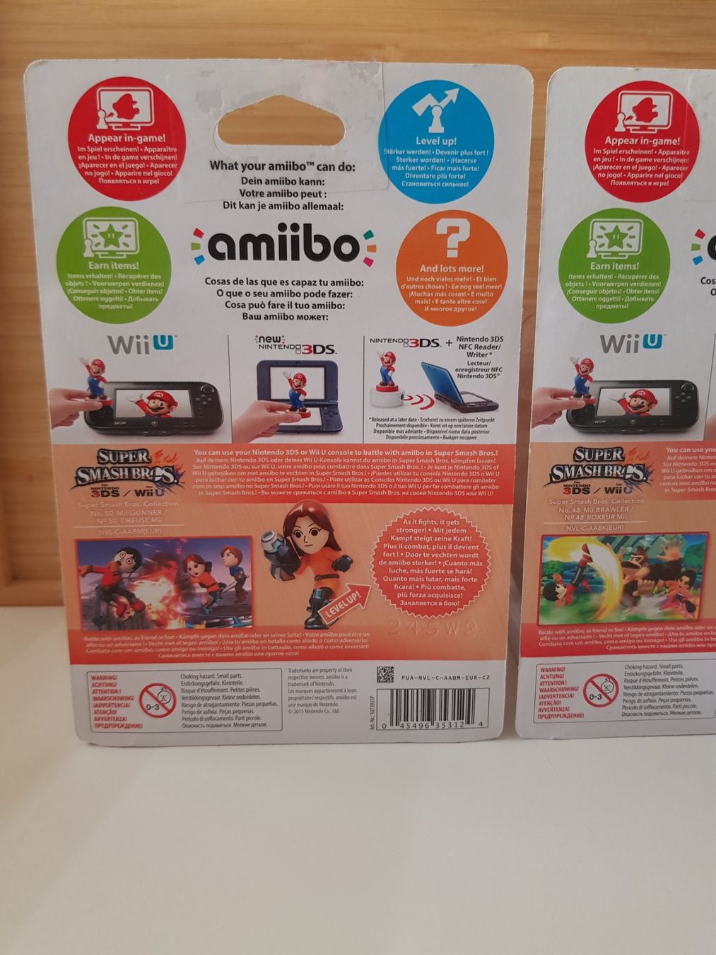 Nintendo Giochi: 3x amiibo Mii Fighter – Nuovo e nell'imballaggio originale da Münchenstein venduto da 2DGames 1