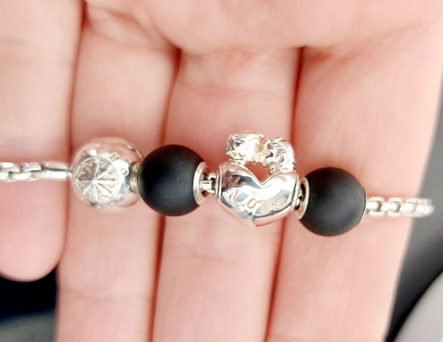 Thomas Sabo Ciondoli: Thomas Sabo Bead love Silber 925 – Nuovo (secondo la descrizione) da Madetswil venduto da triforuz 1