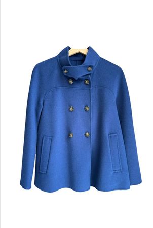 Weekend MaxMara Wolljacke, Gr. 40, Dunkelblau, Top Zustand!