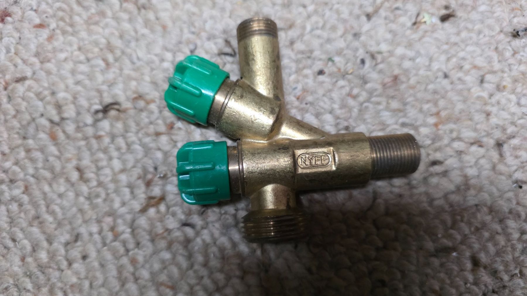 Rubinetteria: Robinet siduo 3/8 x 3/8 x 3/4 – Usato da Bionnens venduto da Meg011