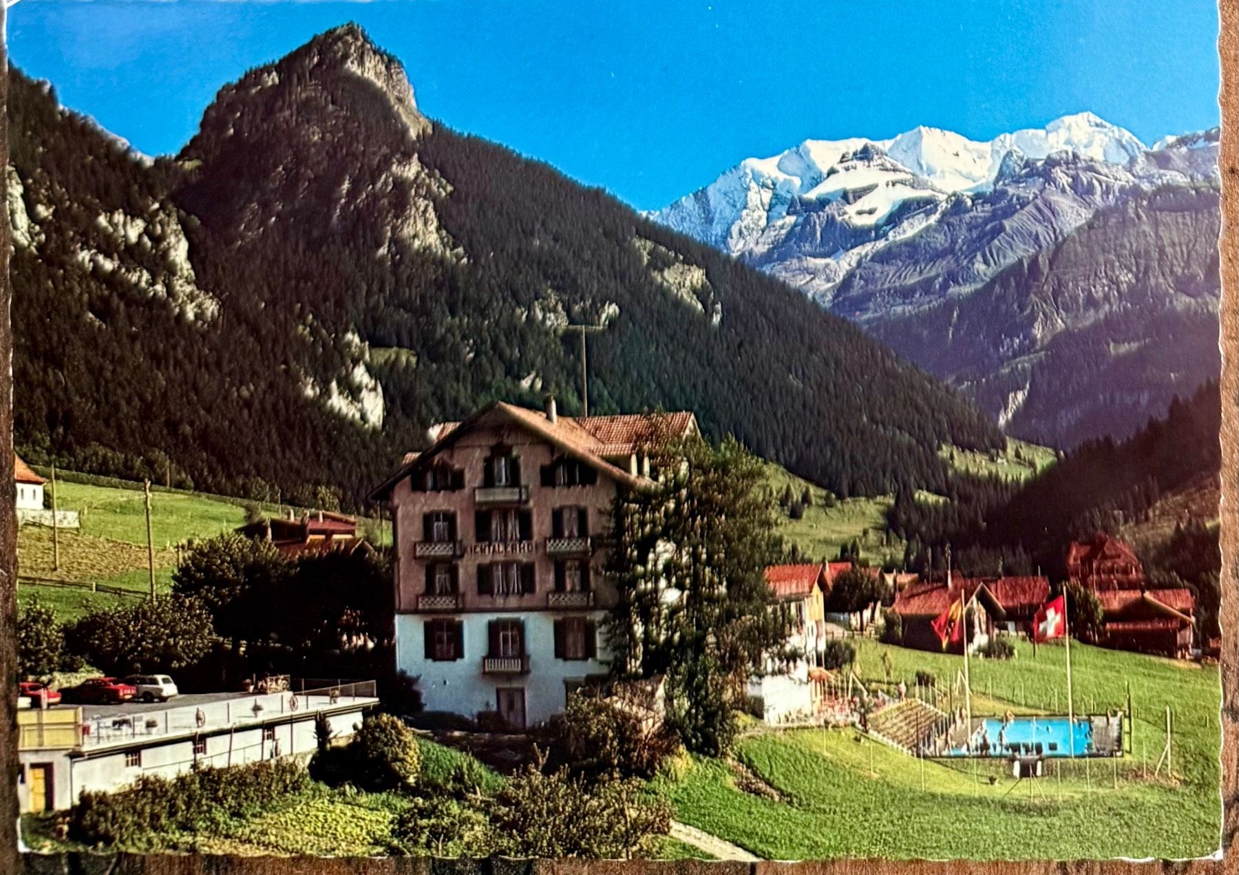 Cartoline postali: AK: Kienthal - Hotel Kientalerhof – Usato da Lutry venduto da Ediego