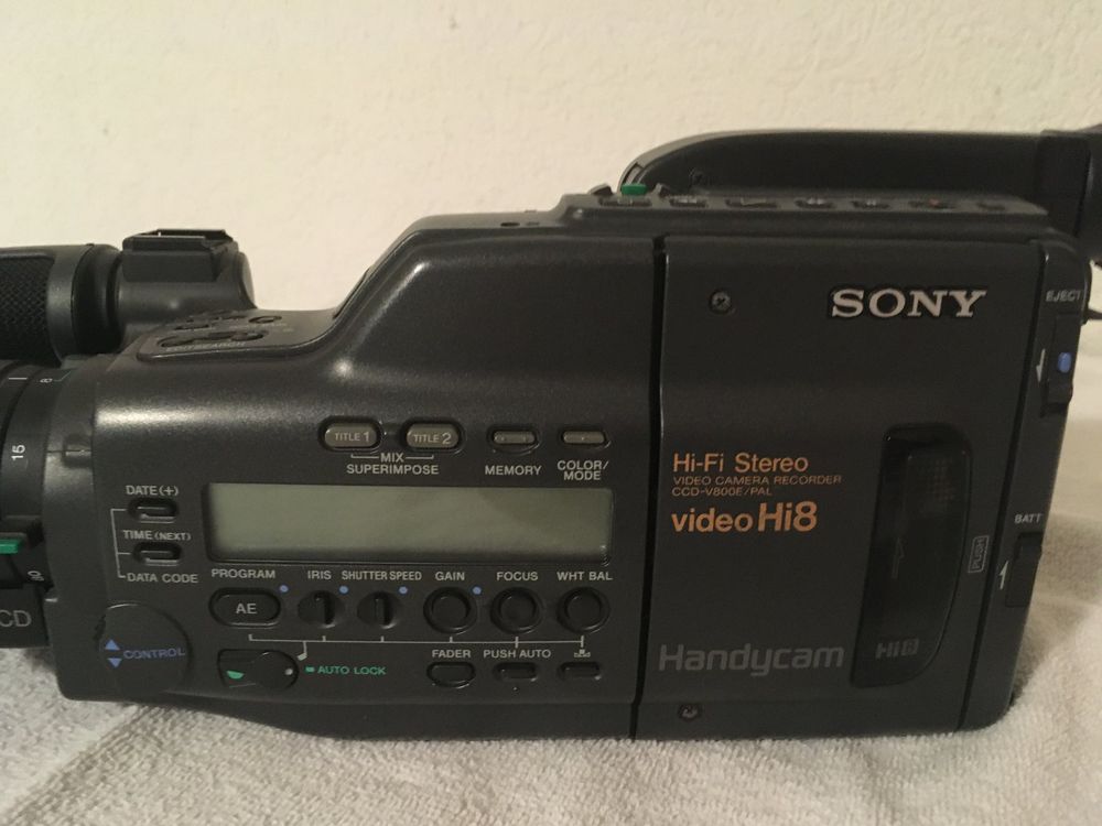 SONY Video Handycam / Video Hi8 / Nr. 1023740 | Kaufen auf Ricardo